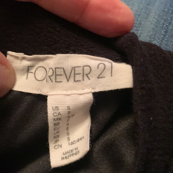 Forever 21 Black Mock Neck Dress Size S - Picture 5 of 5